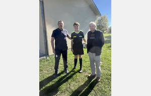 Notre jeune arbitre Léo Leroux a pris son envol