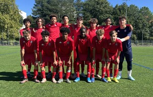 Match U15 Régional 1 du 29/11/2025 MATCH REPORTE A UNE DATE ULTERIEURE